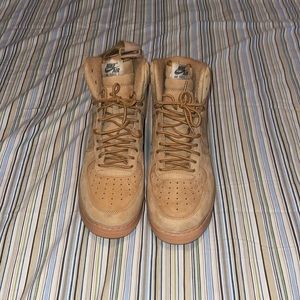 Men’s Nike Air Force 1’s Wheat